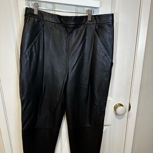 Vince women’s Black Leather Pants